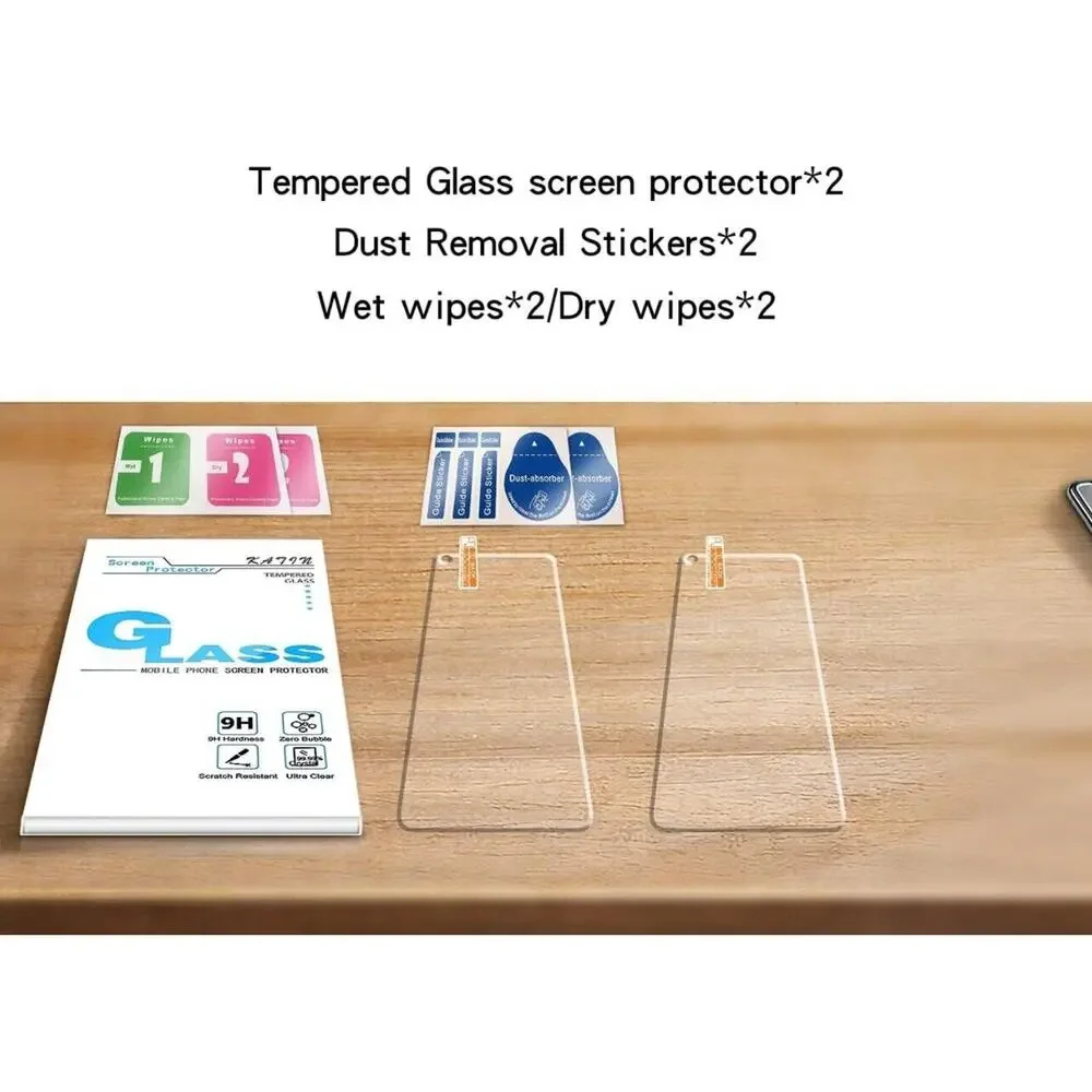 (x2) OnePlus Nord N100 Glass Screen Protector Ultra Thin Tempered Protective NWT